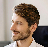 Michael Brennan, CTO numa empresa fintech de criptomoedas, headshot